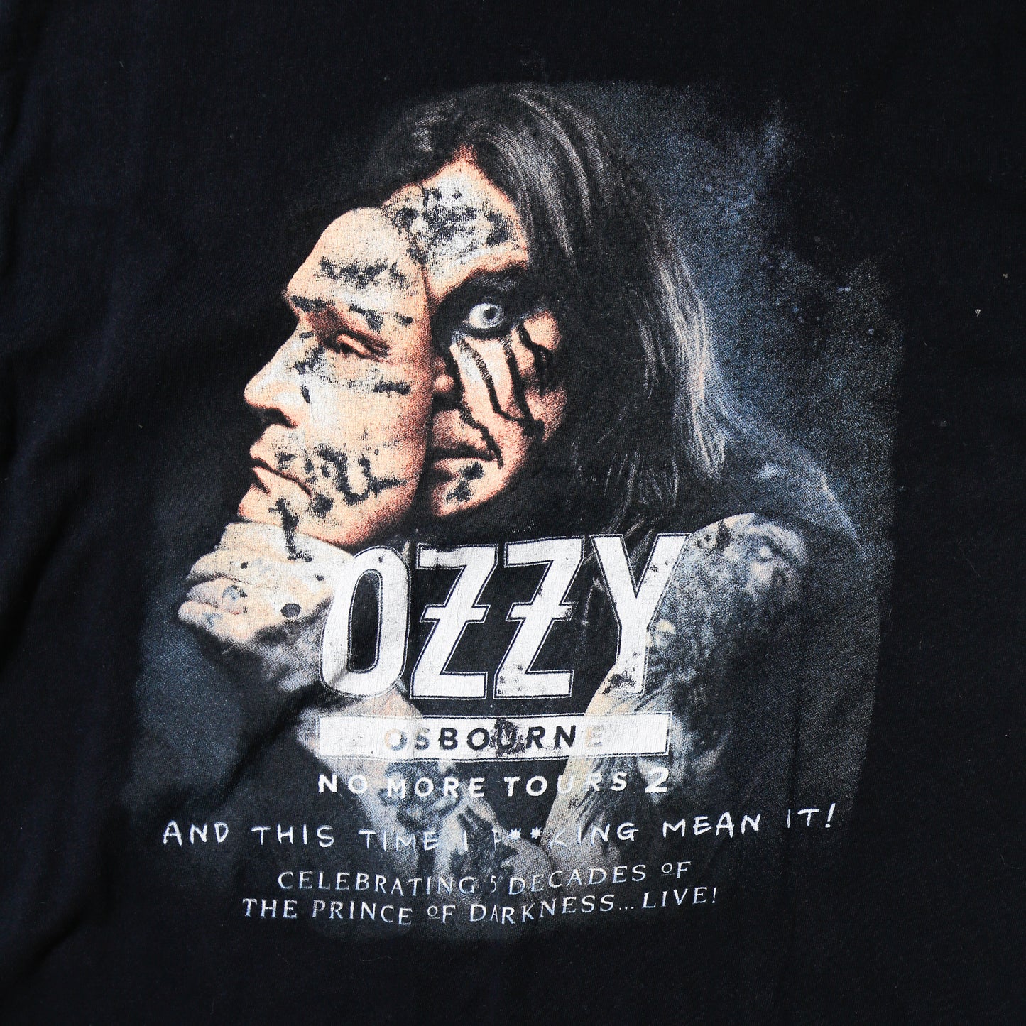 vintage 2018's Ozzy Osbourne no more tour t-shirt