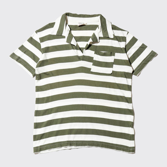 vintage 70's levi's border polo cut sew