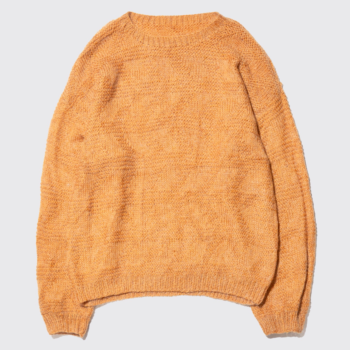 vintage wide hand knit sweater