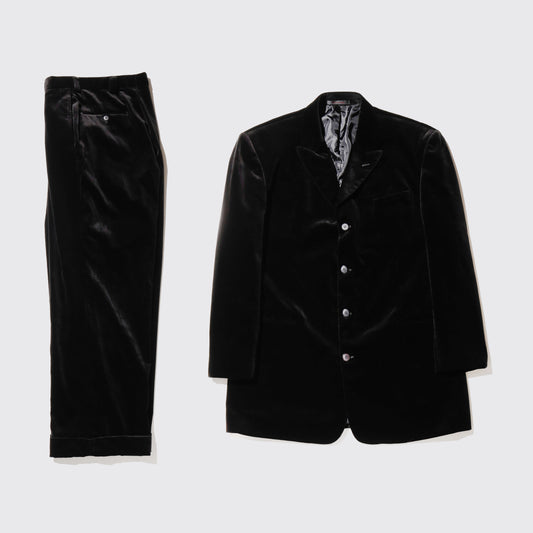 vintage velvet single zoot set up