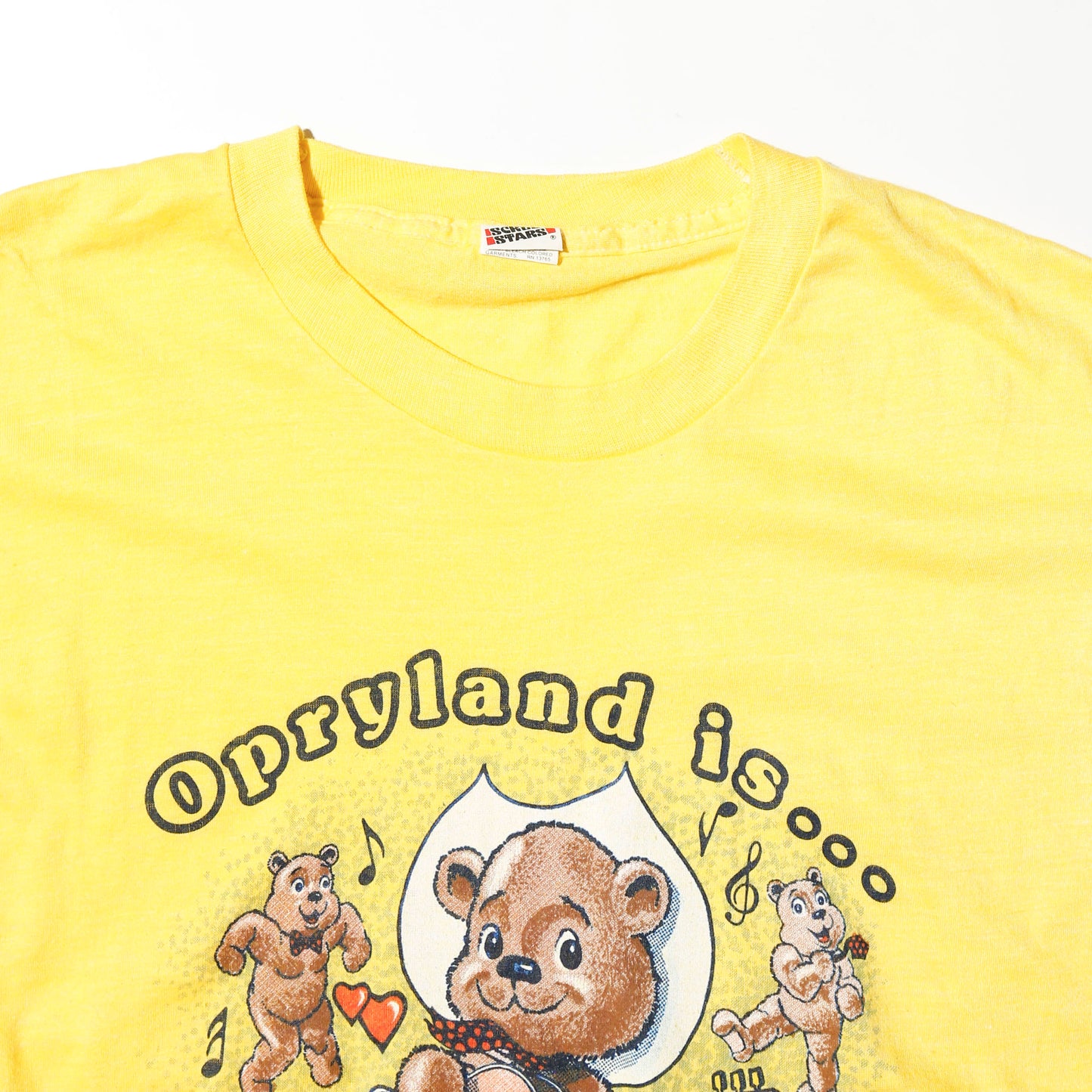 vintage 80's opryland usa beary t-shirt