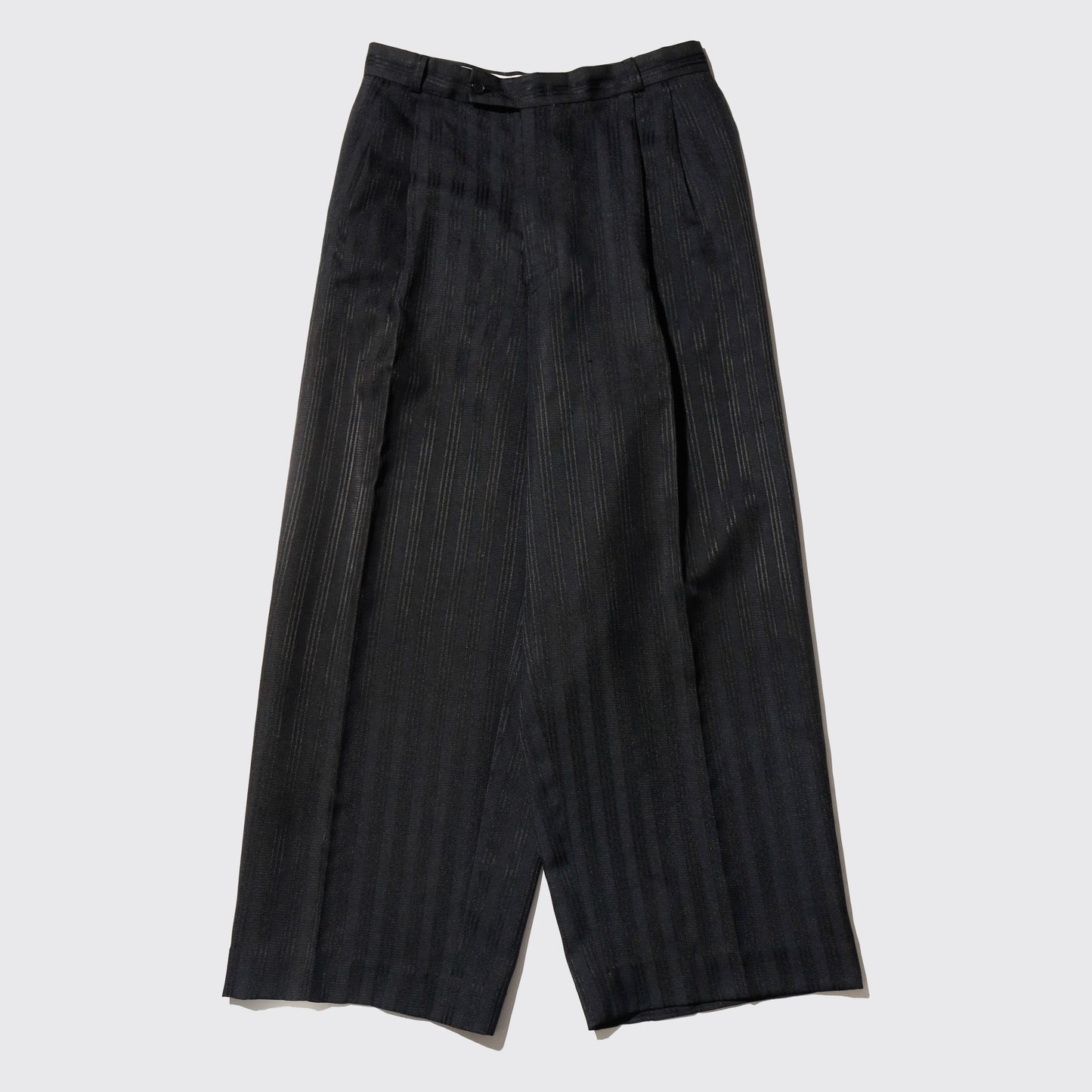 vintage stripe tucked zoot slacks