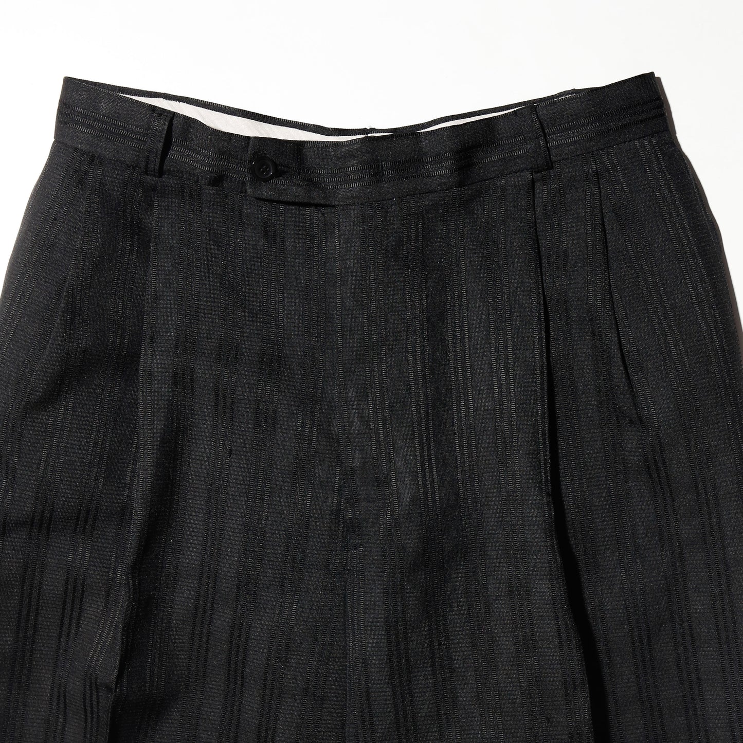 vintage stripe tucked zoot slacks