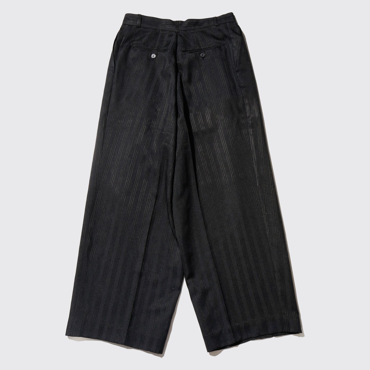 vintage stripe tucked zoot slacks
