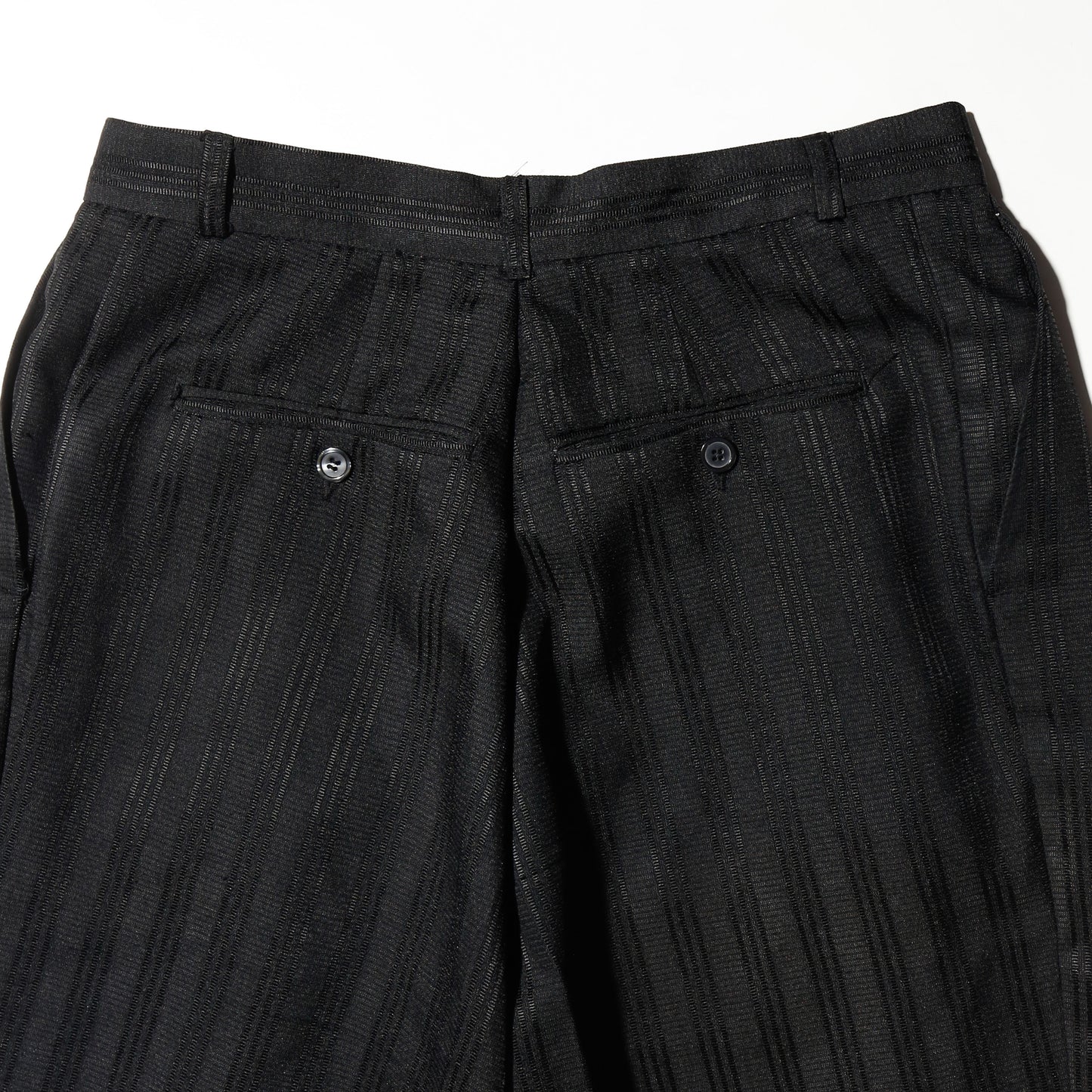 vintage stripe tucked zoot slacks