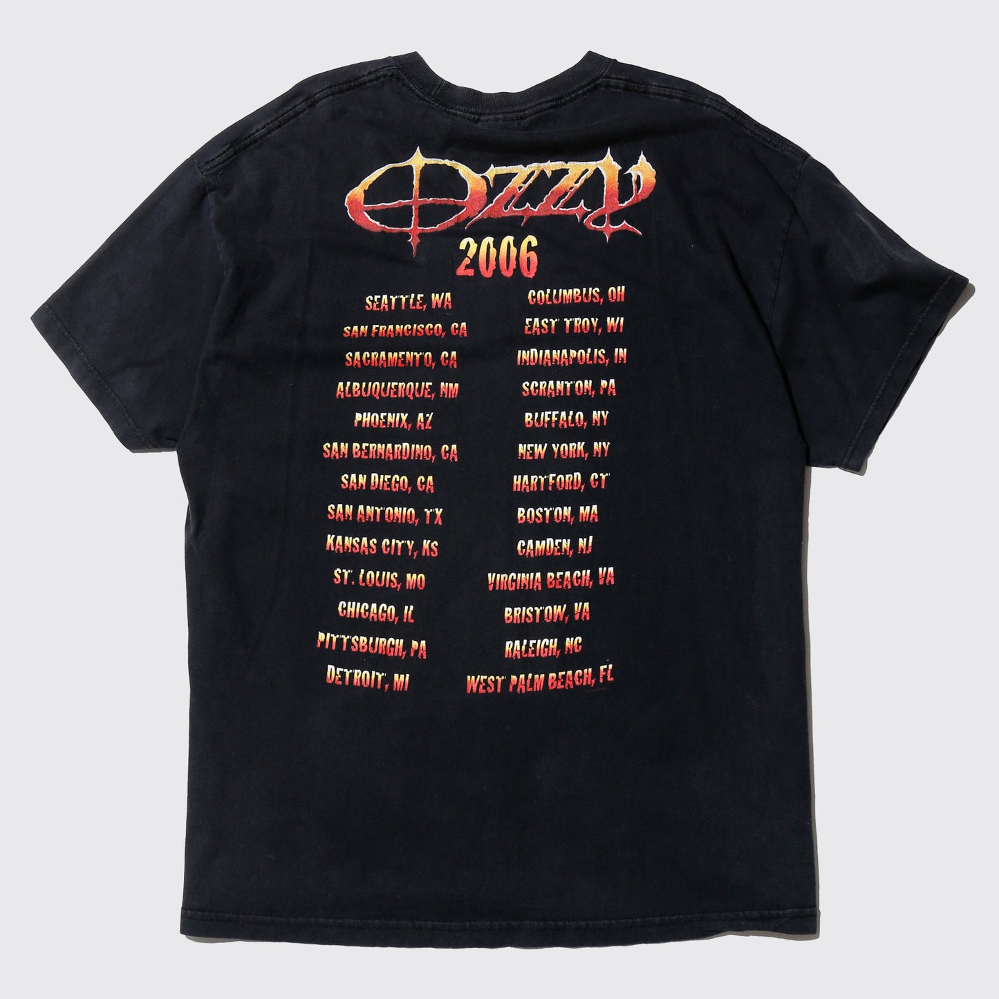 vintage 2006's Ozzy Osbourne tour t-shirt