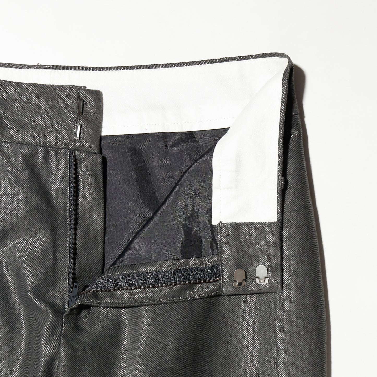 vintage banana republic low rise metalic flare slacks