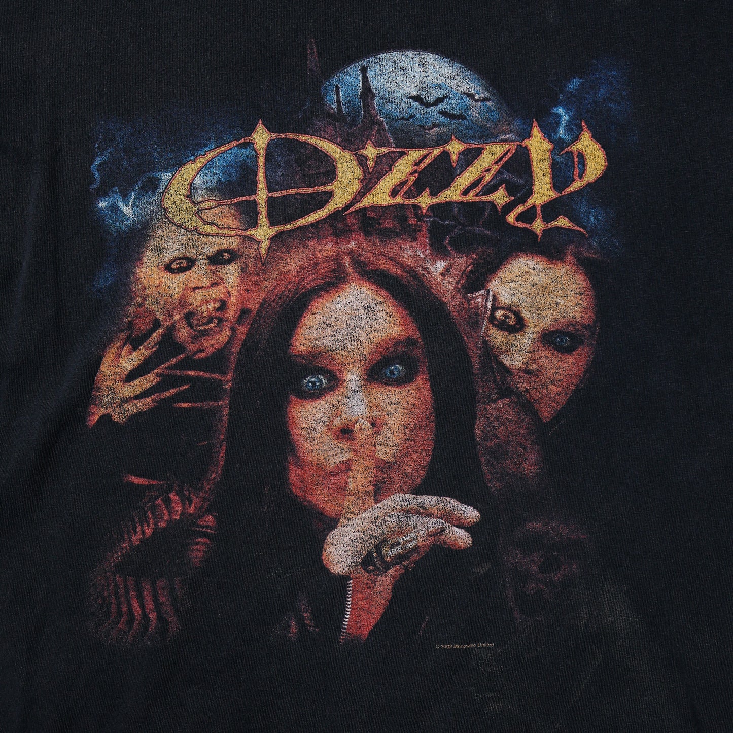 vintage 2002's Ozzy Osbourne tour t-shirt