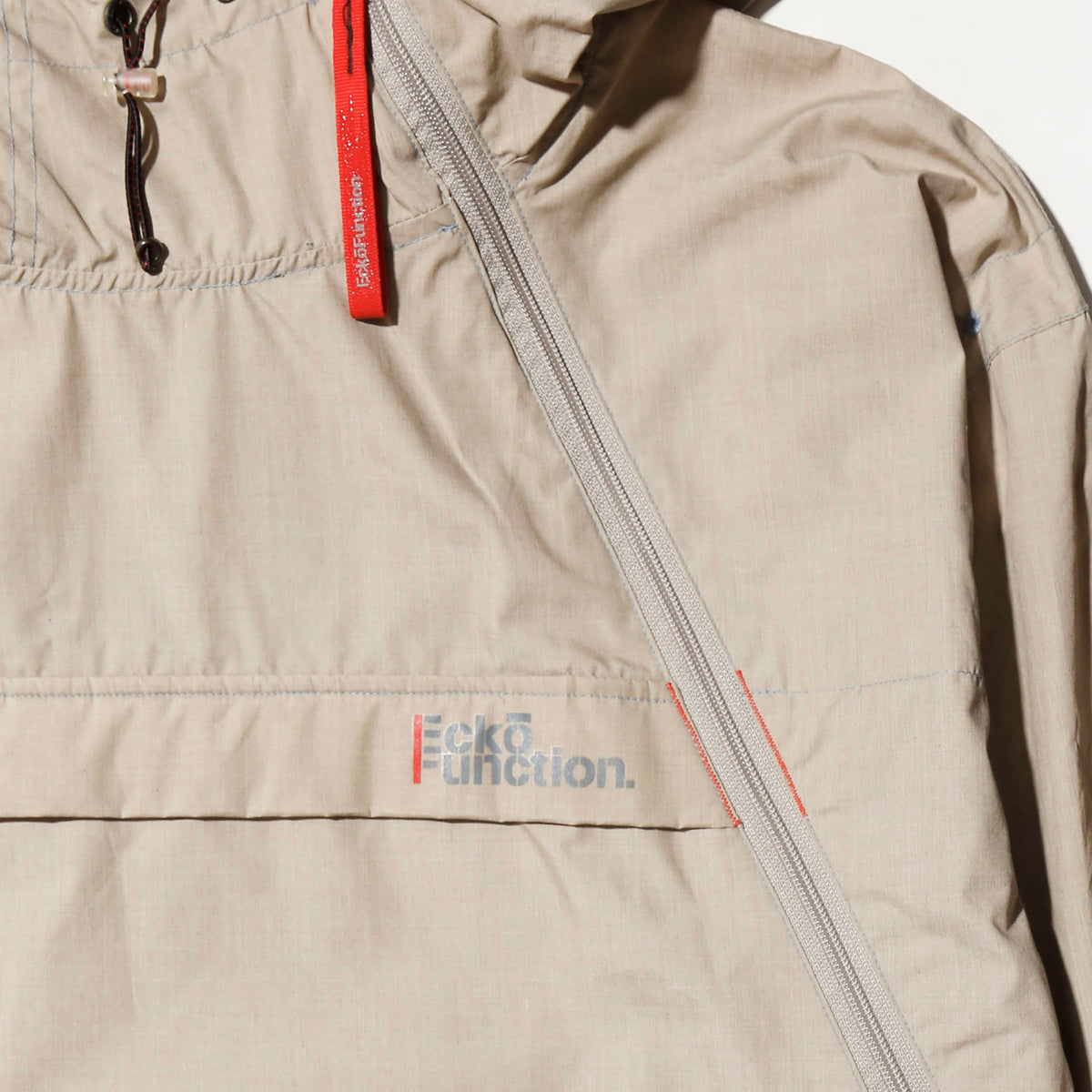 vintage 00's Eckō function slanting zip anorack