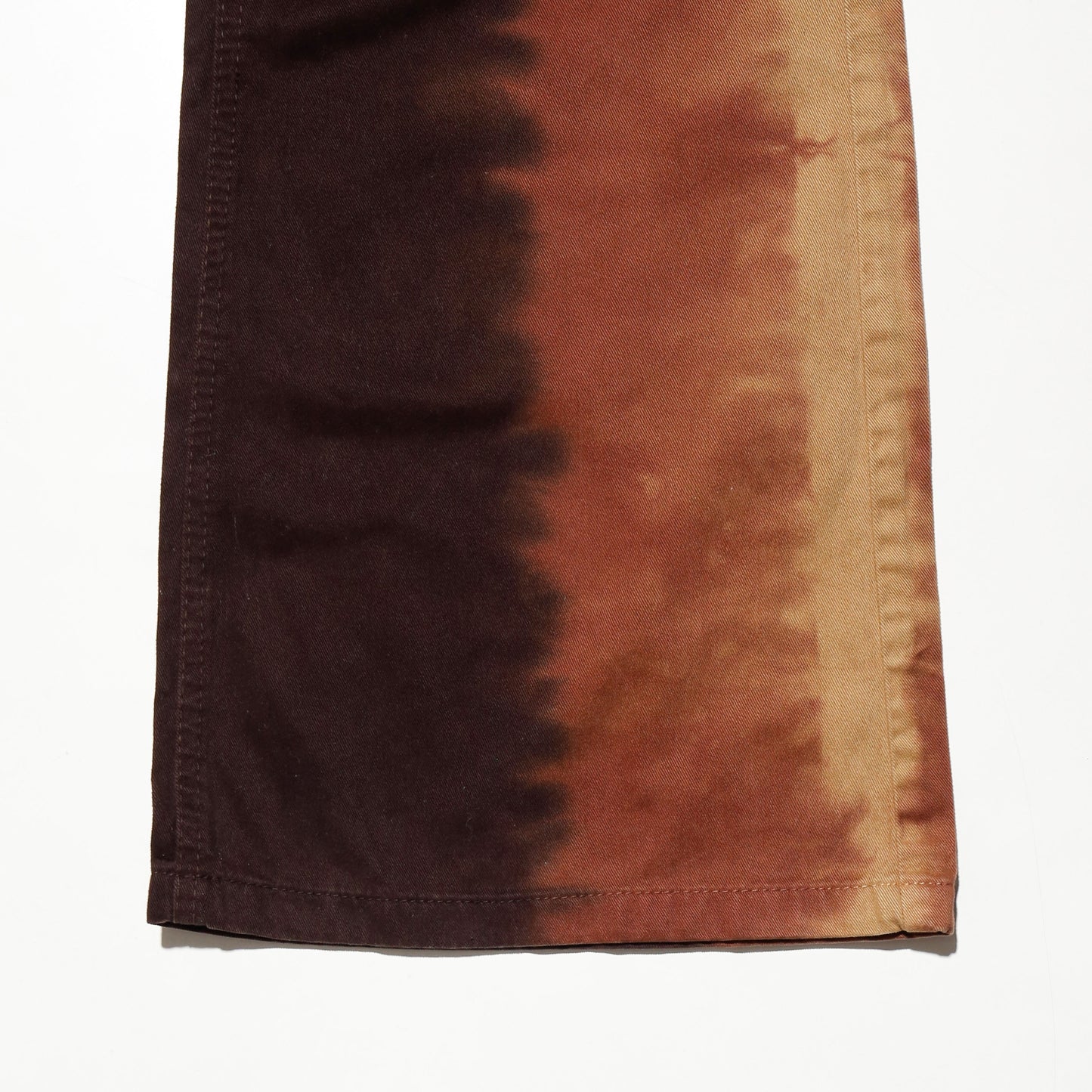 vintage blend stripe flare trousers