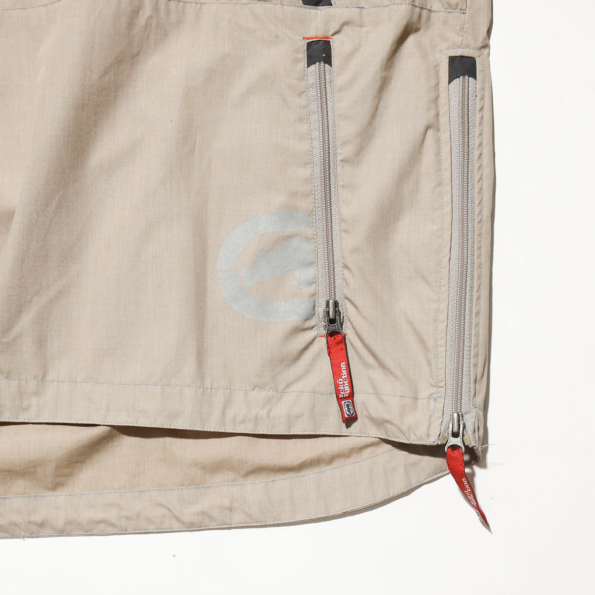 vintage 00's Eckō function slanting zip anorack