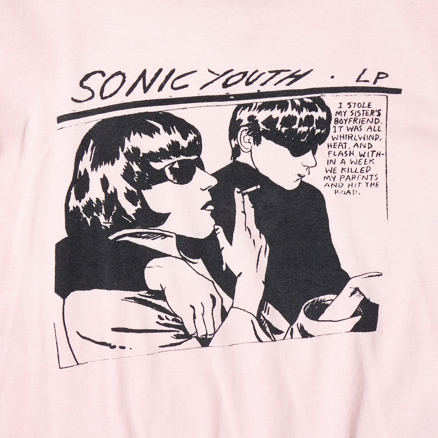 vintage 90's Sonic Youth's "Goo" t-shirt, body : United Sports usa