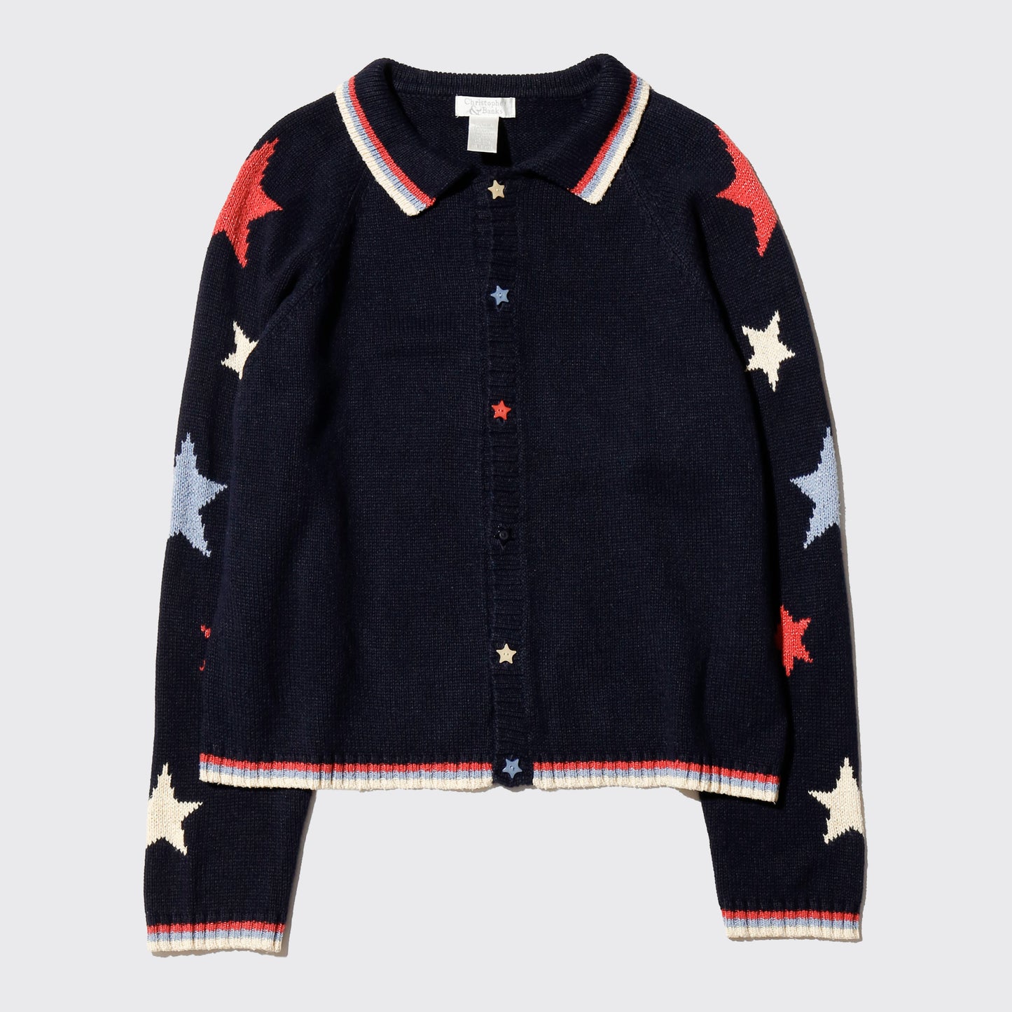 vintage star varsity knit jacket