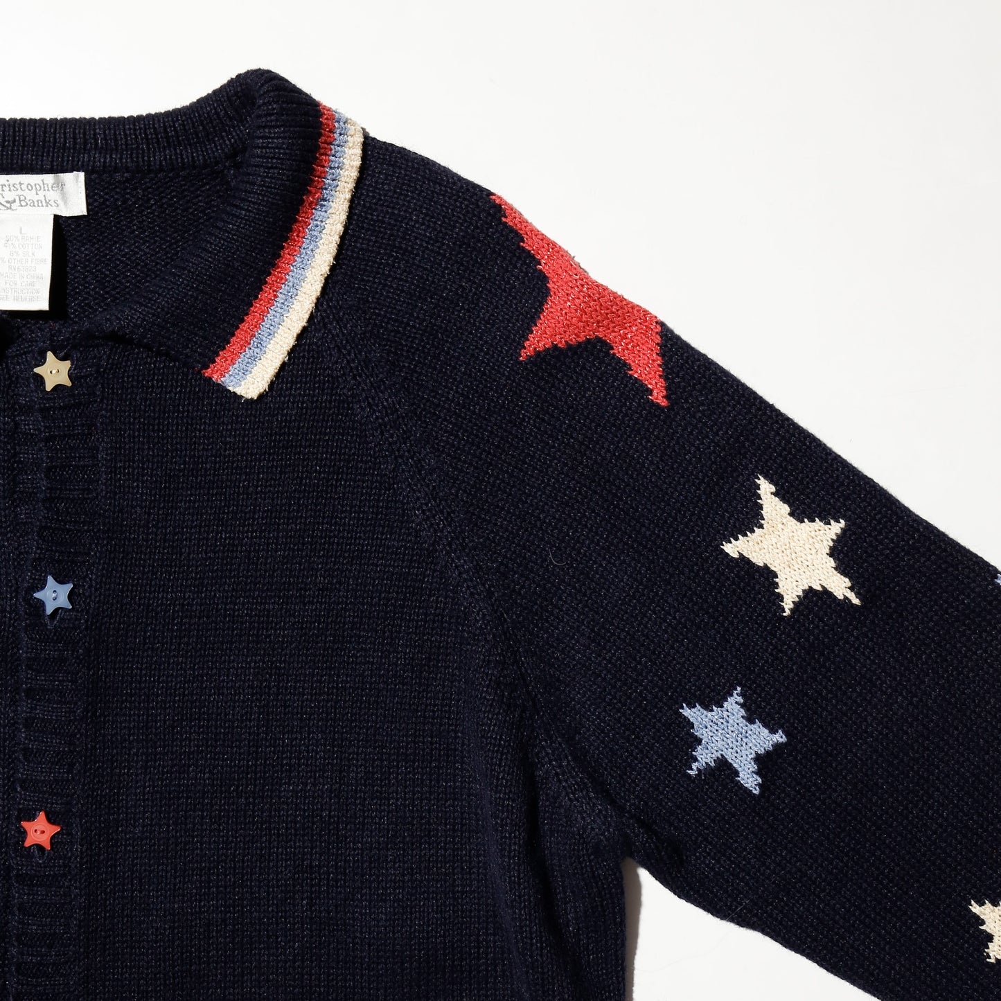 vintage star varsity knit jacket