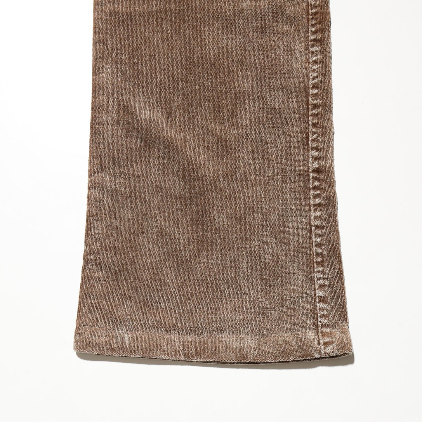 vintage dust velvet flare trousers