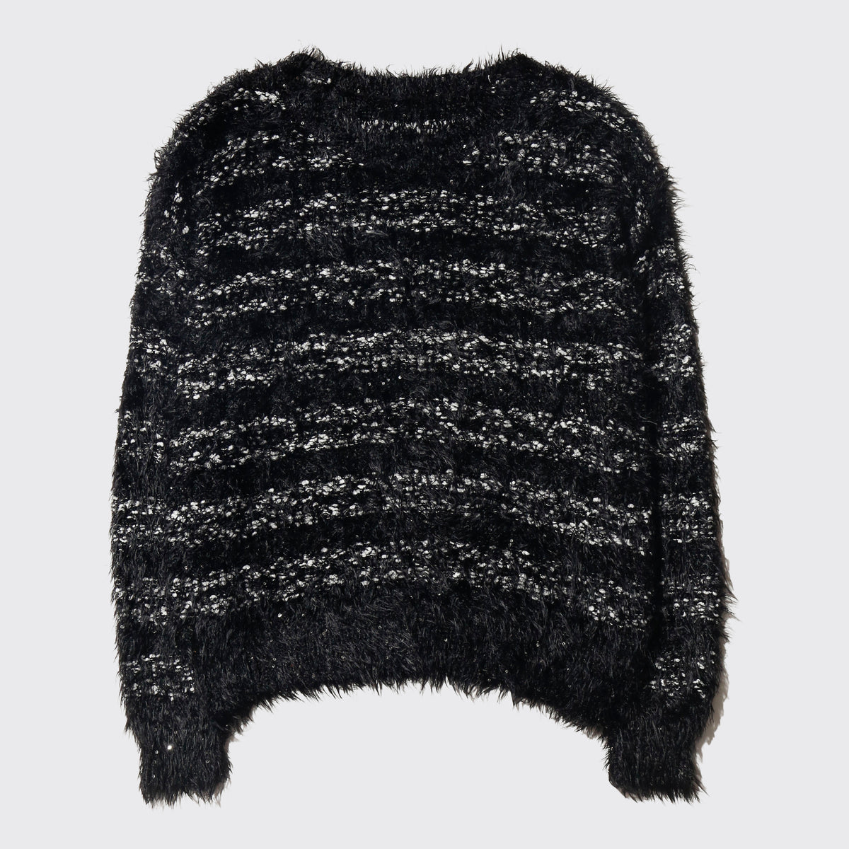 vintage spangle shaggy border sweater