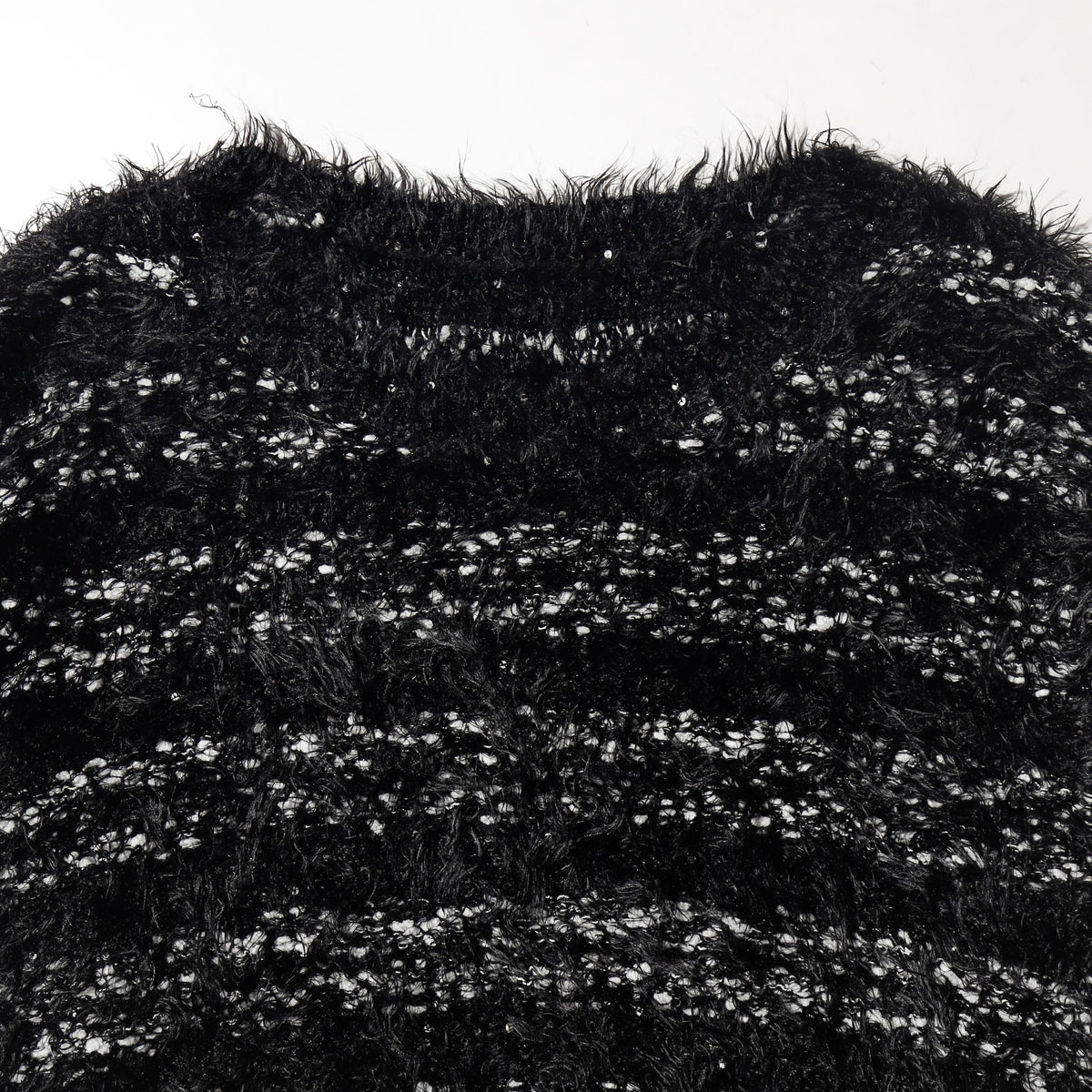 vintage spangle shaggy border sweater