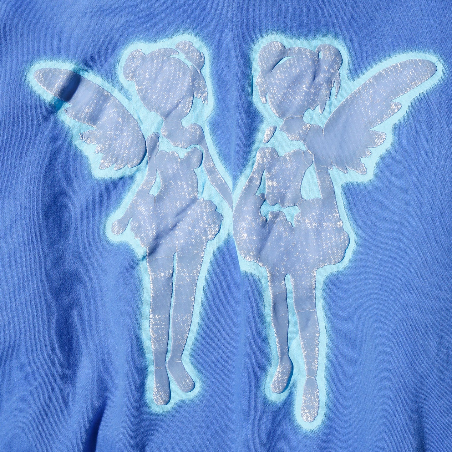 23's Drake "for all the dogs" tour heavyweight hoodie, *glow-in-the-dark angel