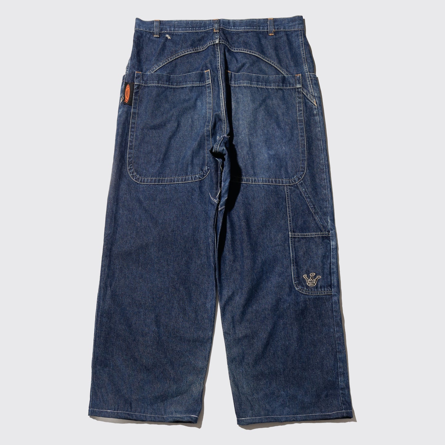 vintage 90's boom bap wide leg jeans