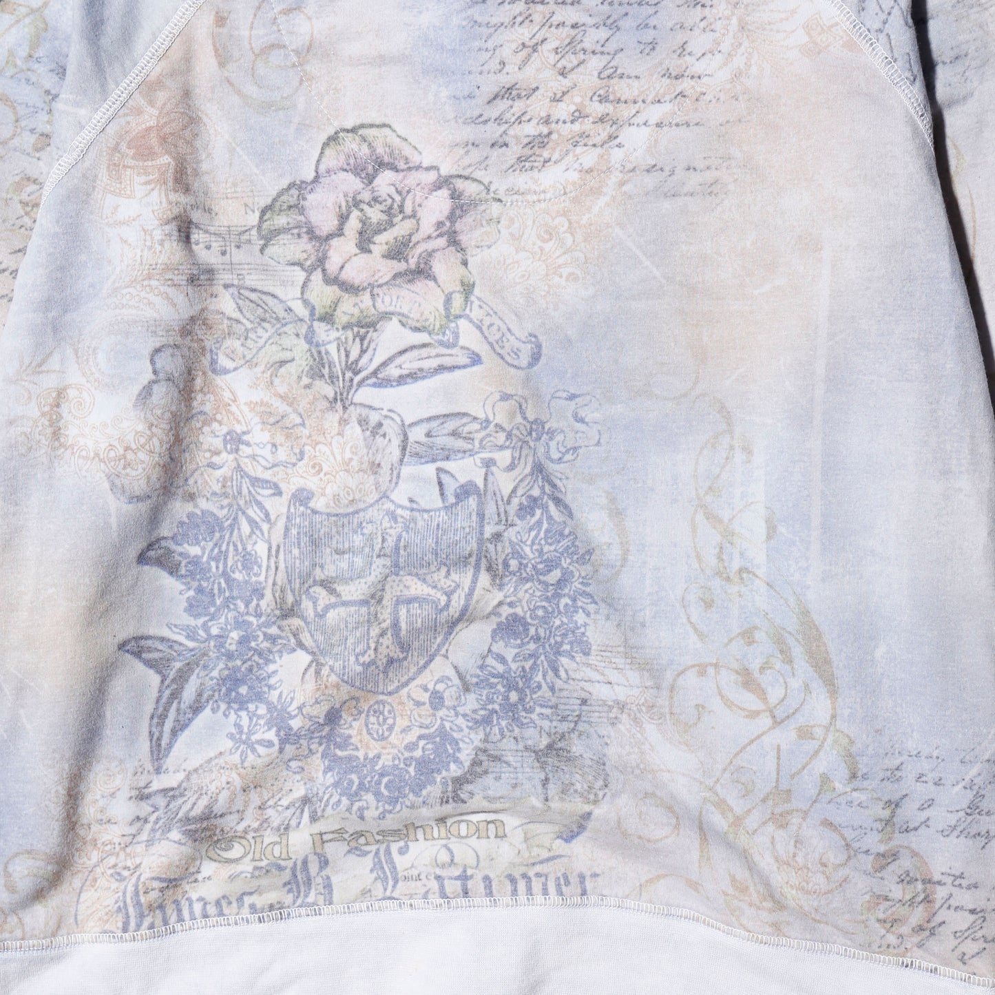 vintage cropped bijou lily hoodie