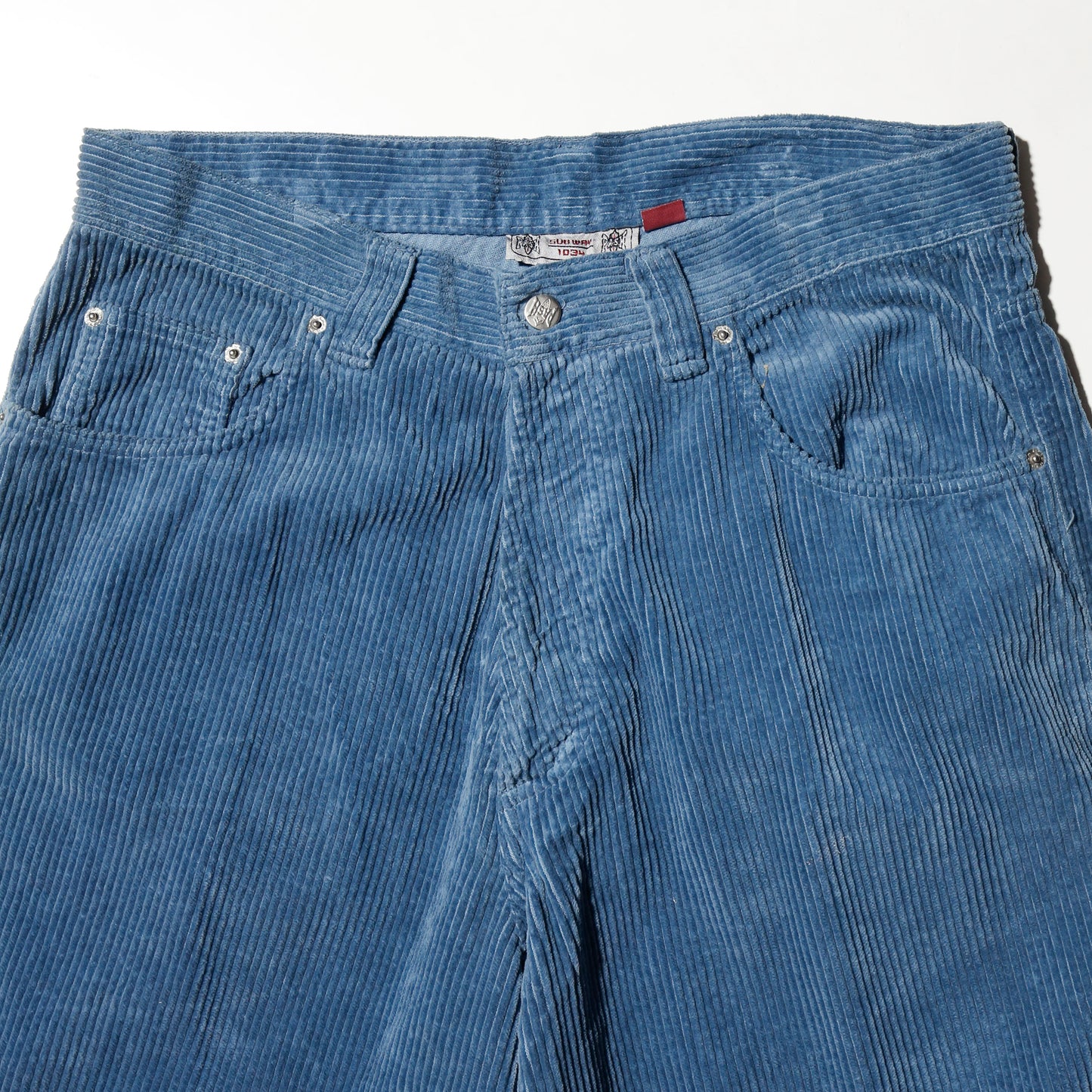 vintage corduroy wide bermuda shorts