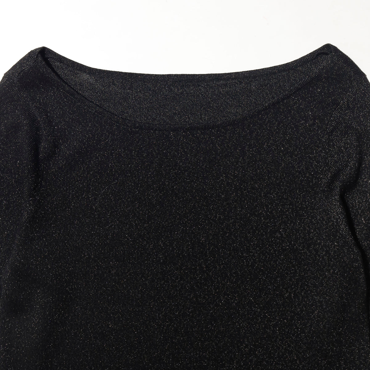 vintage lame fringe knit cut sew