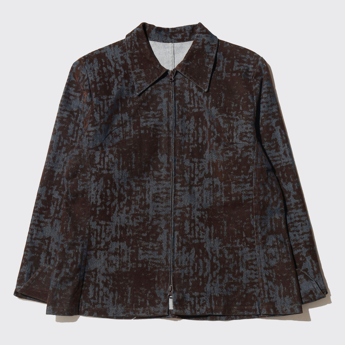 vintage dust flocky truker jacket