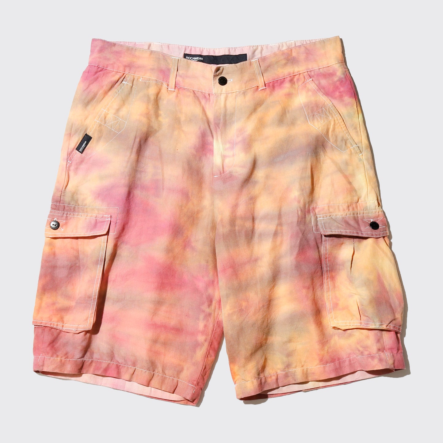 vintage roca wear volcano cargo shorts