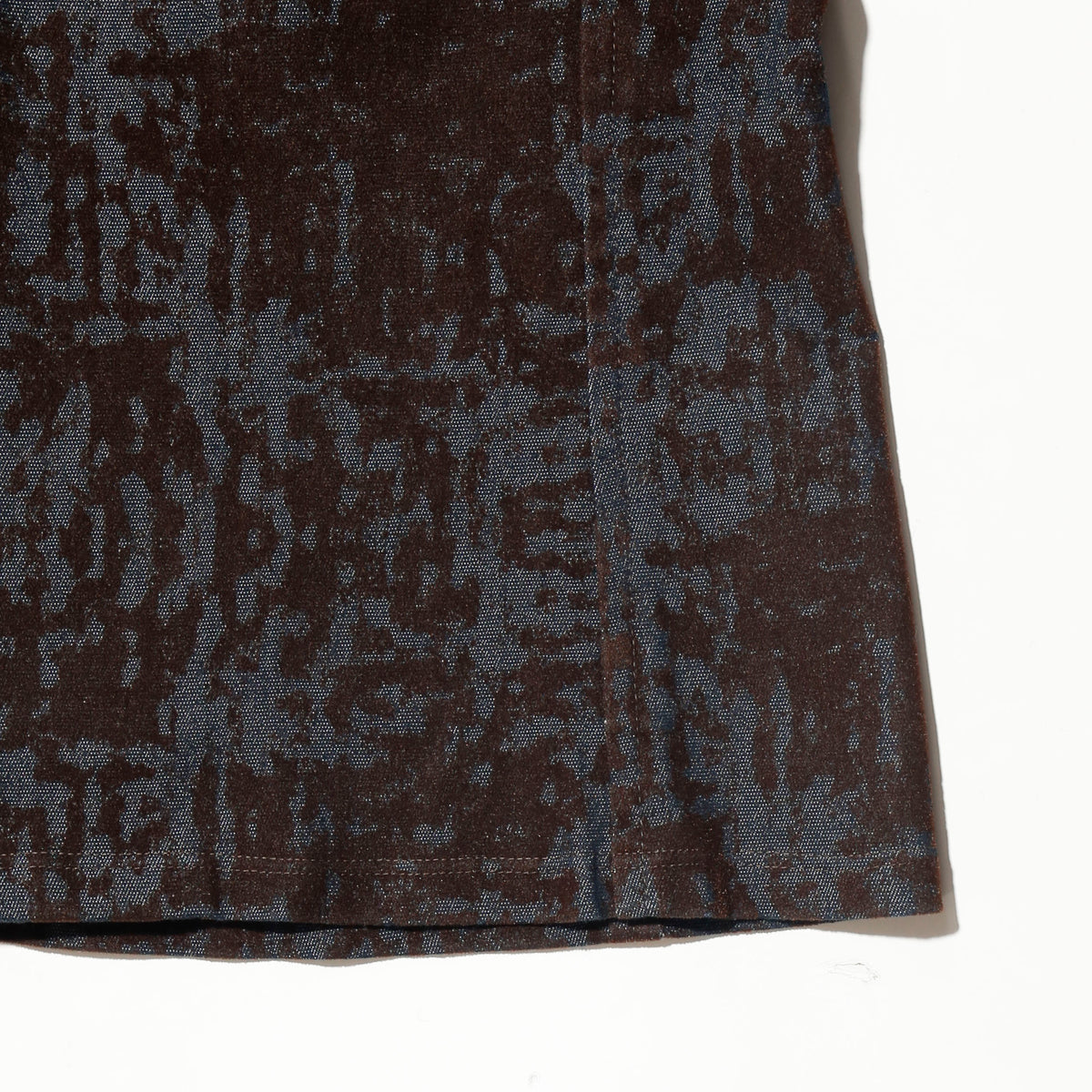 vintage dust flocky truker jacket