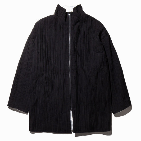 vintage pleats reversible jacket