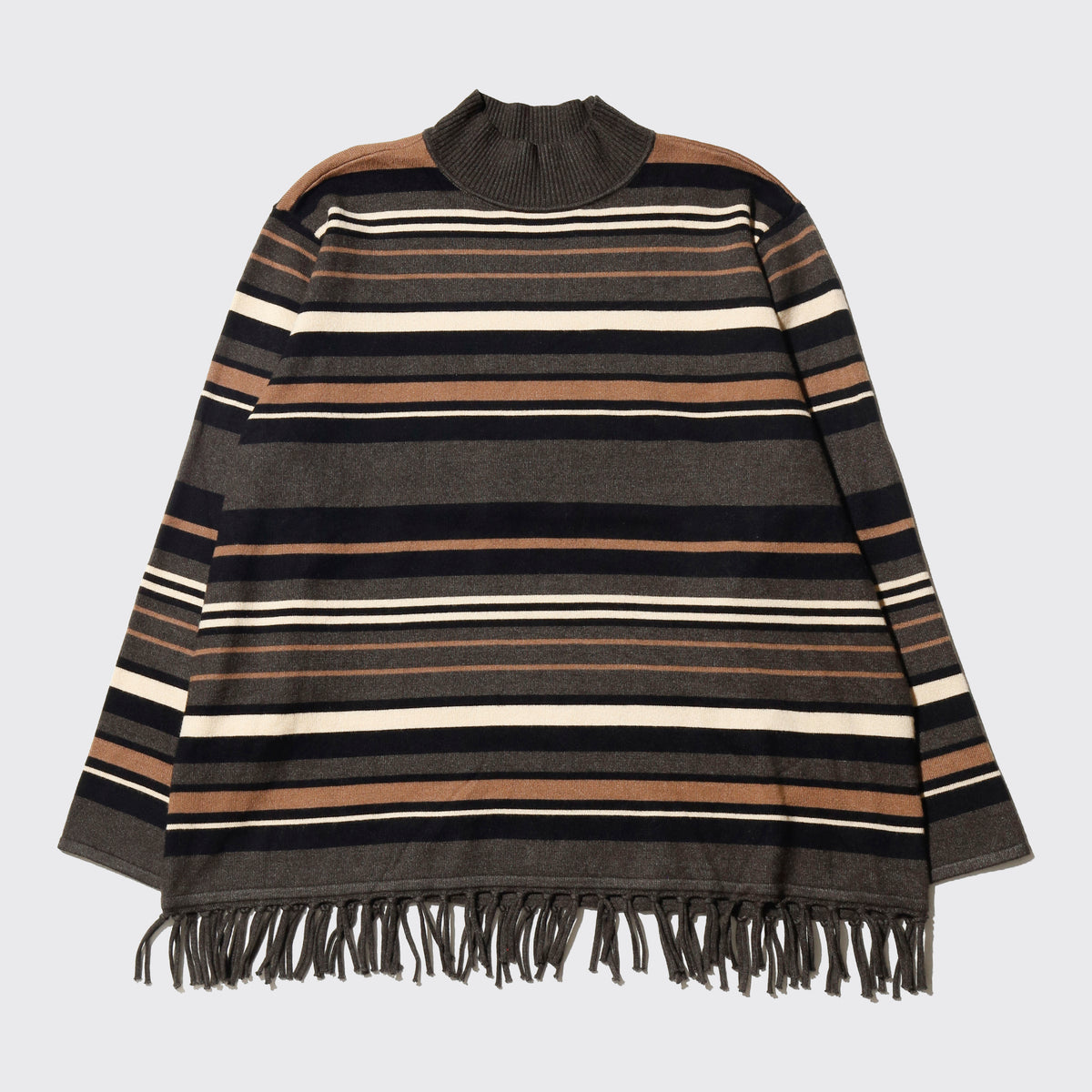 vintage border tassel fringe sweater