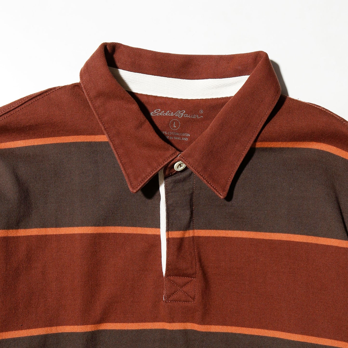 vintage eddie bauer cut off rugger shirt