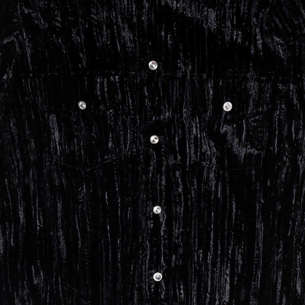 vintage crash velvet truker jacket