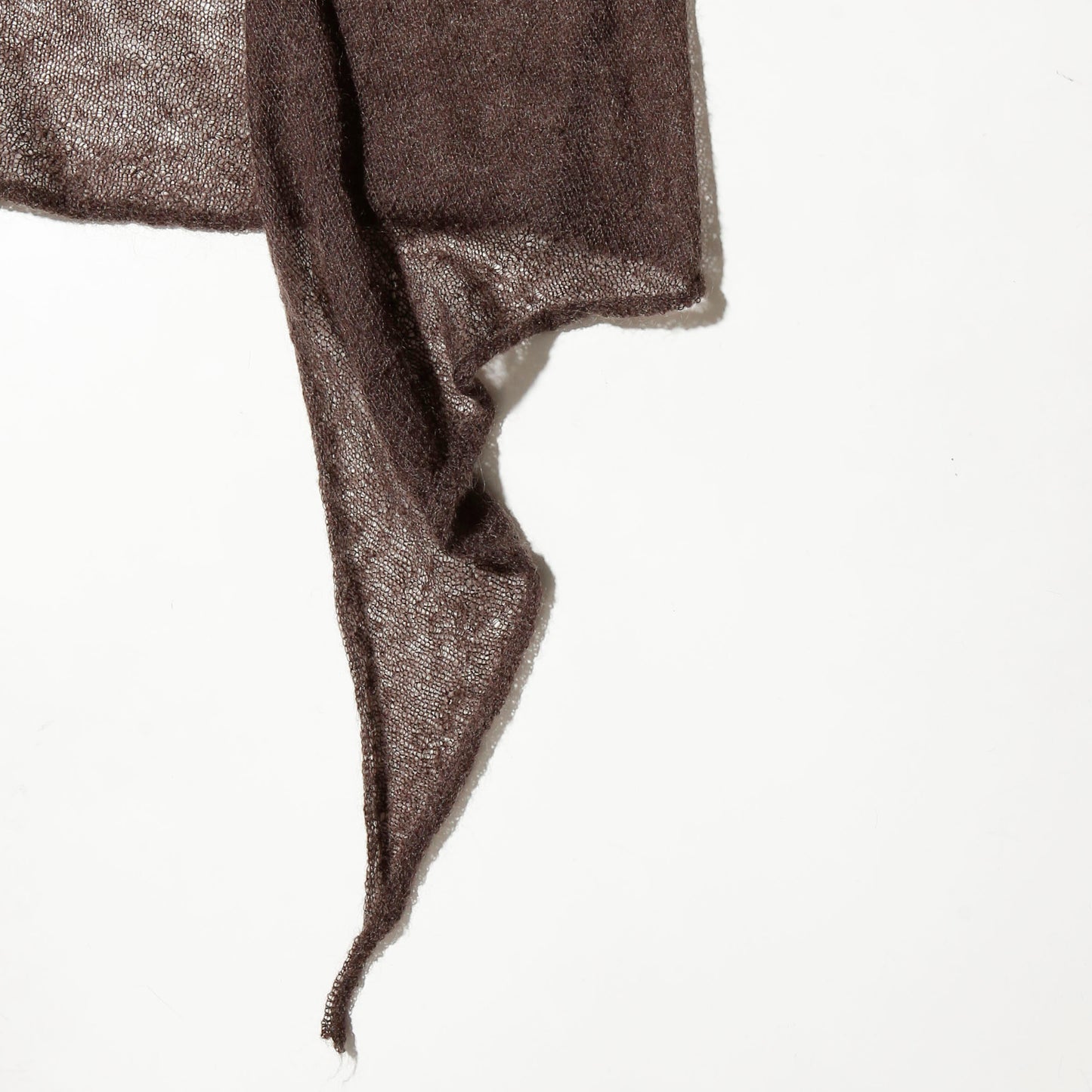vintage deformed low gauge cardigan