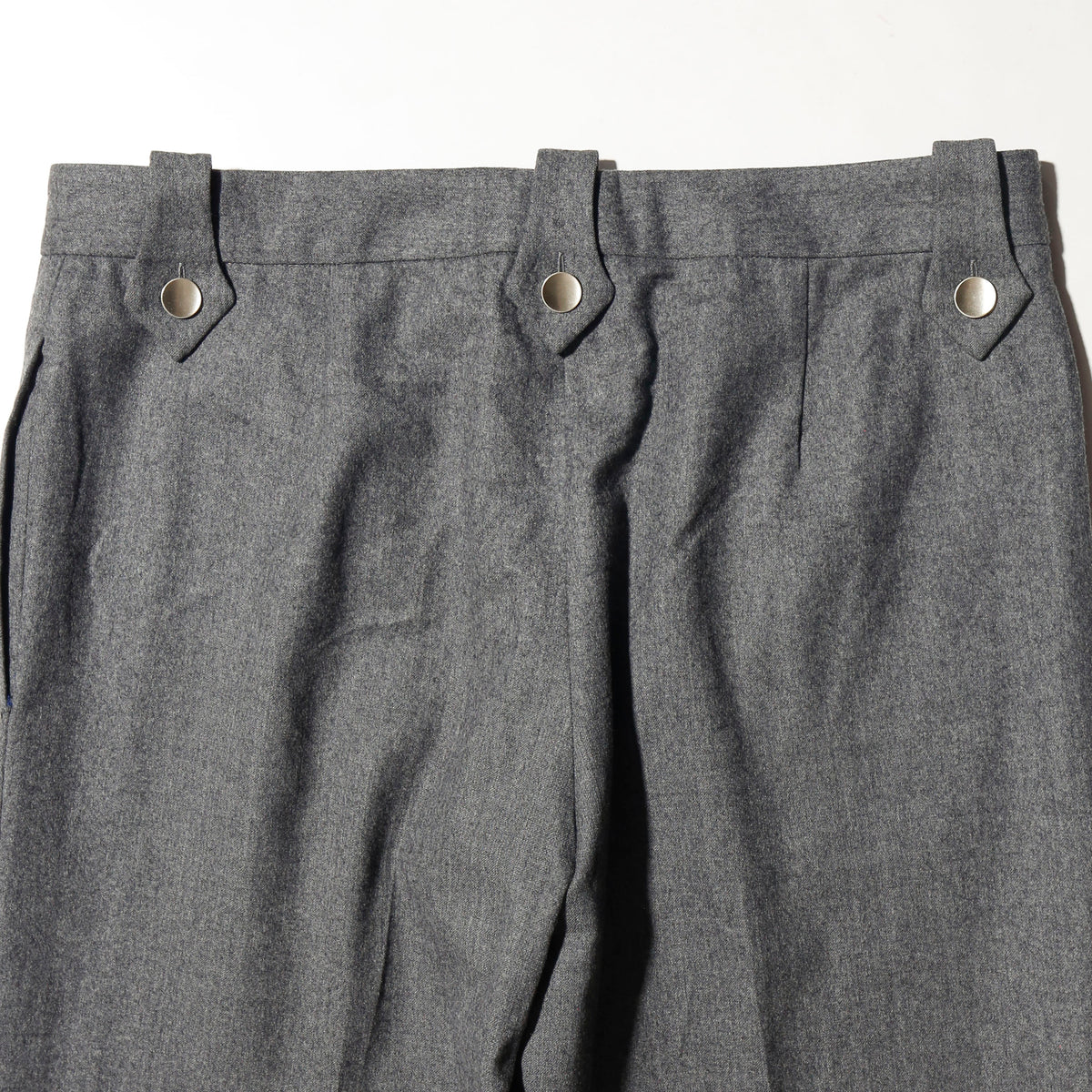 vintage 00's vikto&rolf broderied  wool slacks