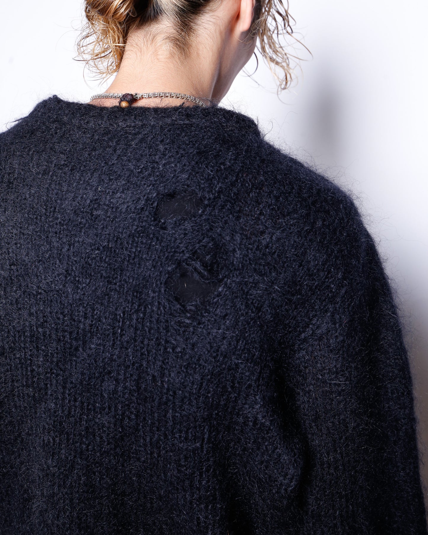 vintage broken mohair sweater