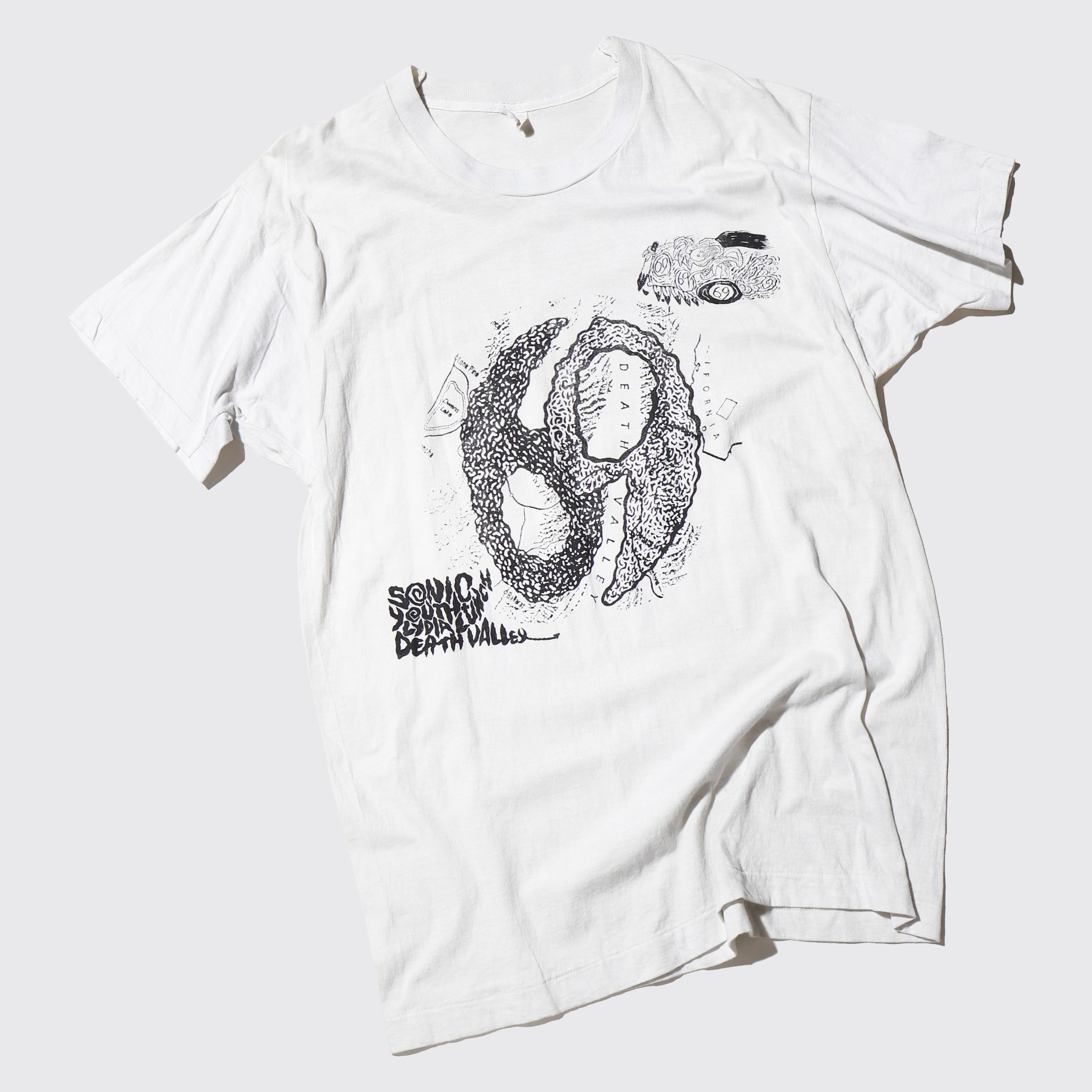 vintage 80's Sonic Youth Sonic / Lydia Lunch Death Valley '69 t