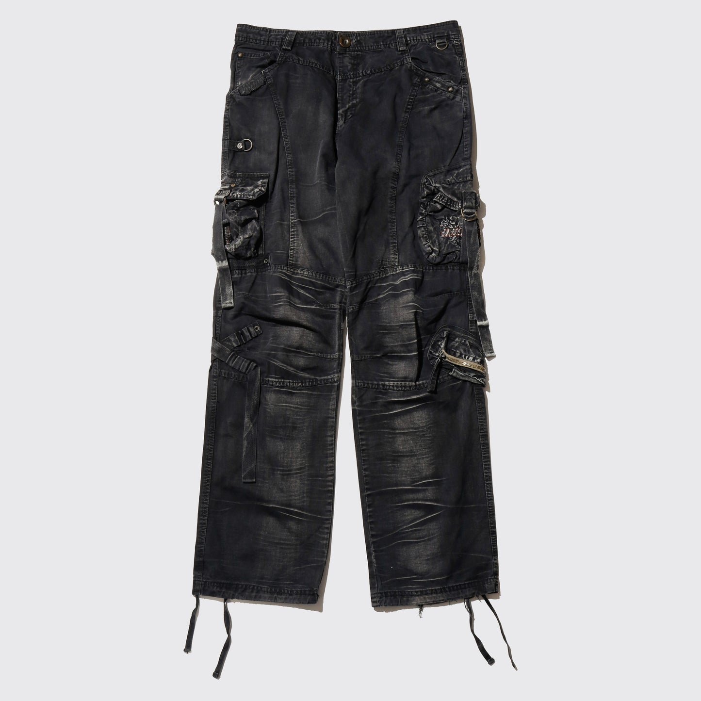 vintage dust combat cargo trousers