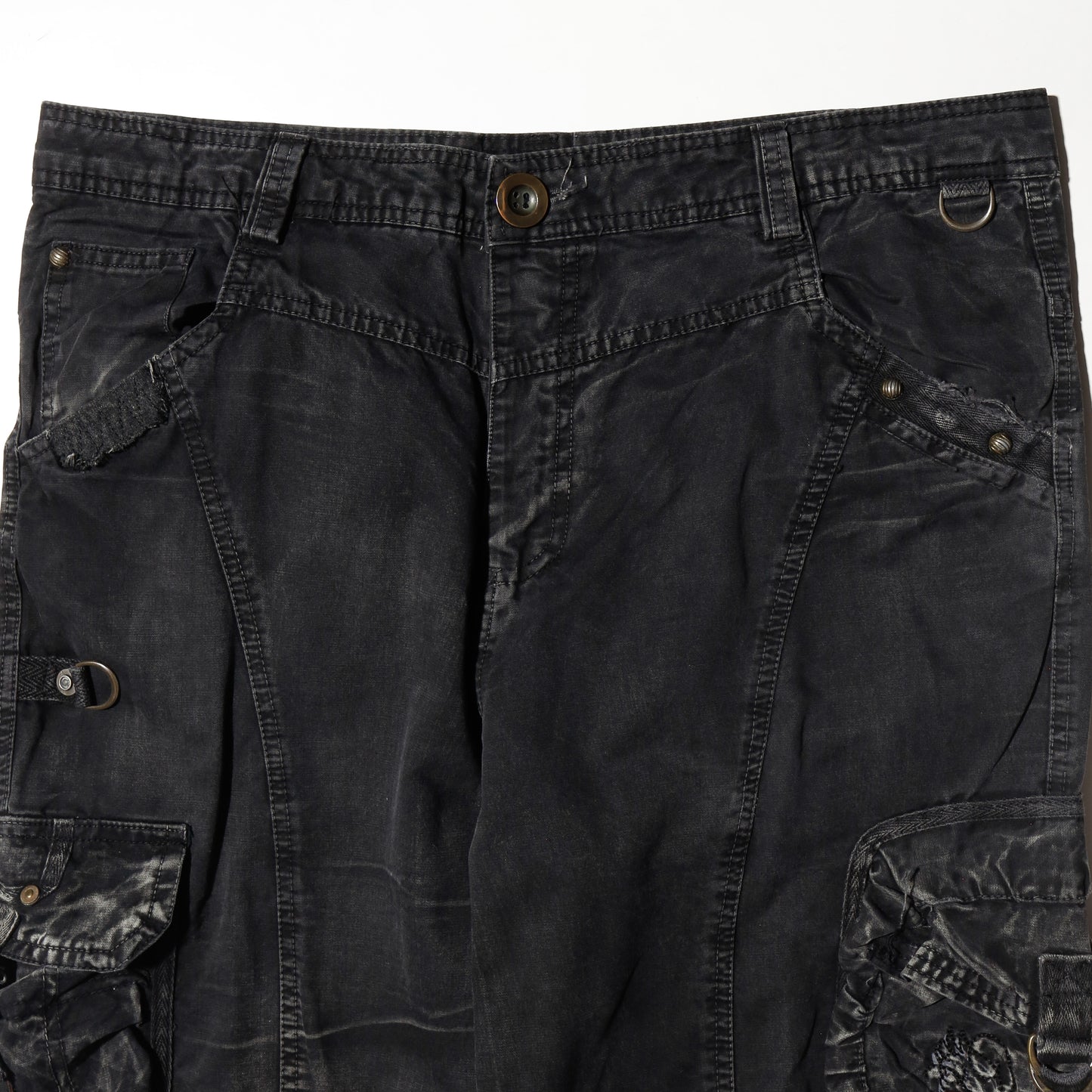 vintage dust combat cargo trousers