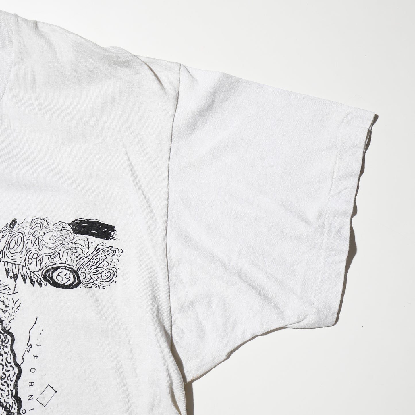 vintage 80’s Sonic Youth Sonic / Lydia Lunch Death Valley ‘69 t-shirt , design by Savage Pencil
