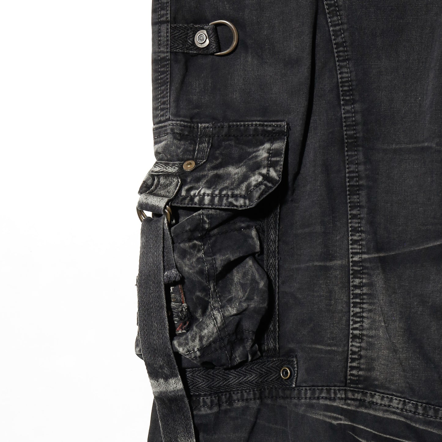 vintage dust combat cargo trousers