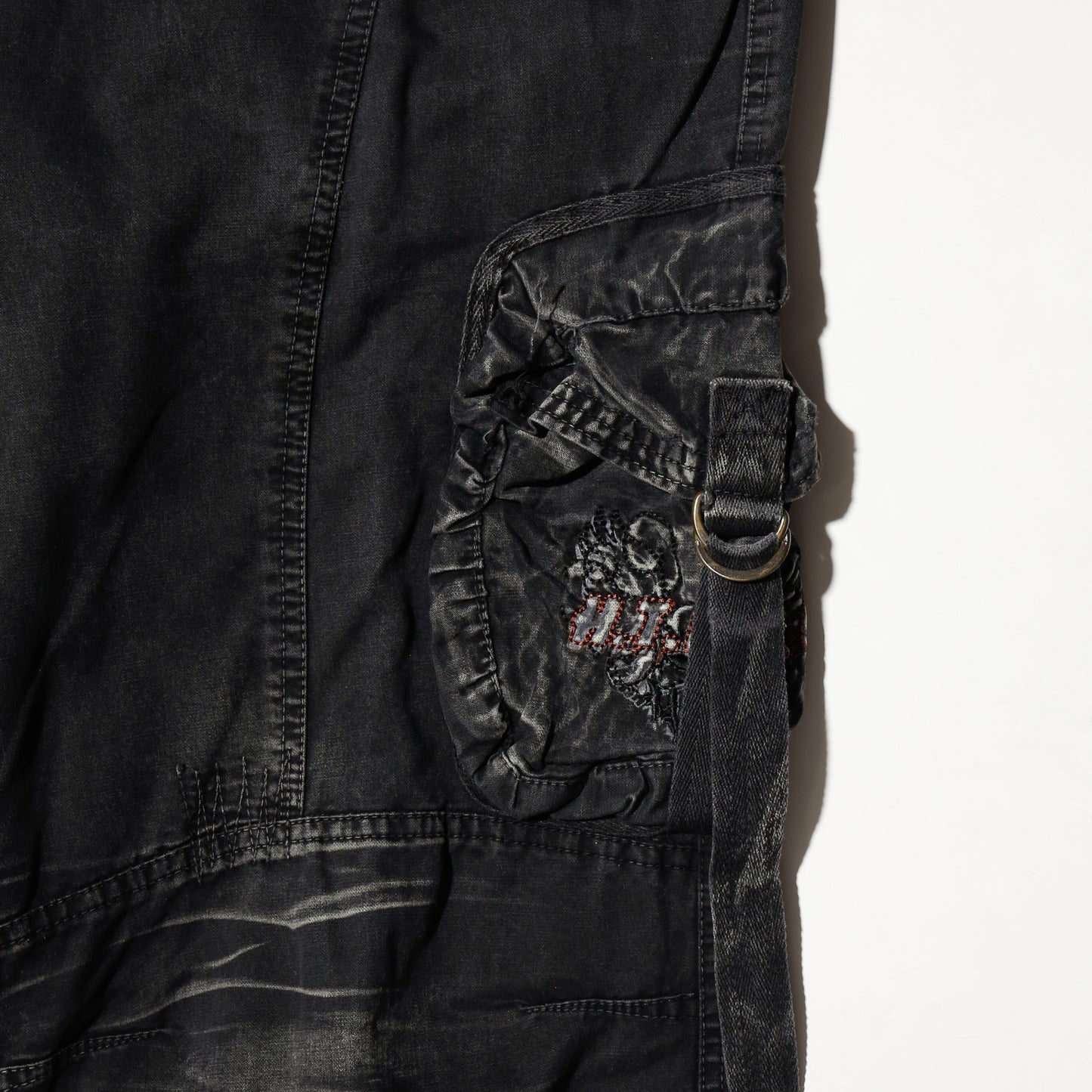 vintage dust combat cargo trousers