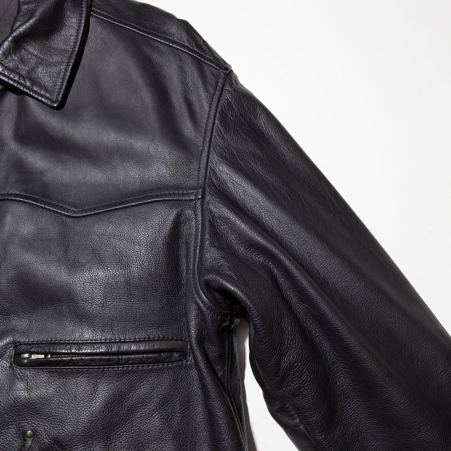 vintage euro 4p leather jacket