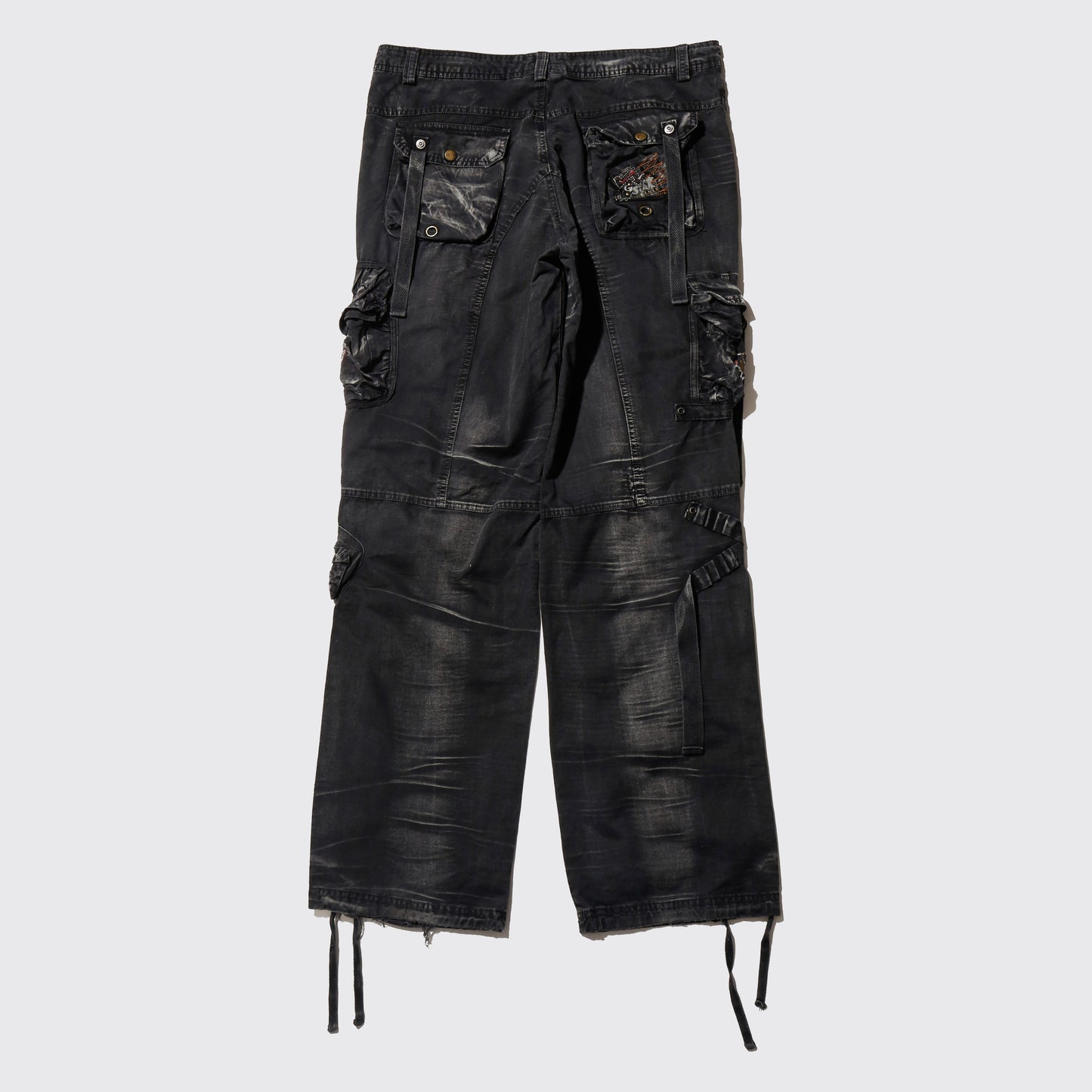 vintage dust combat cargo trousers