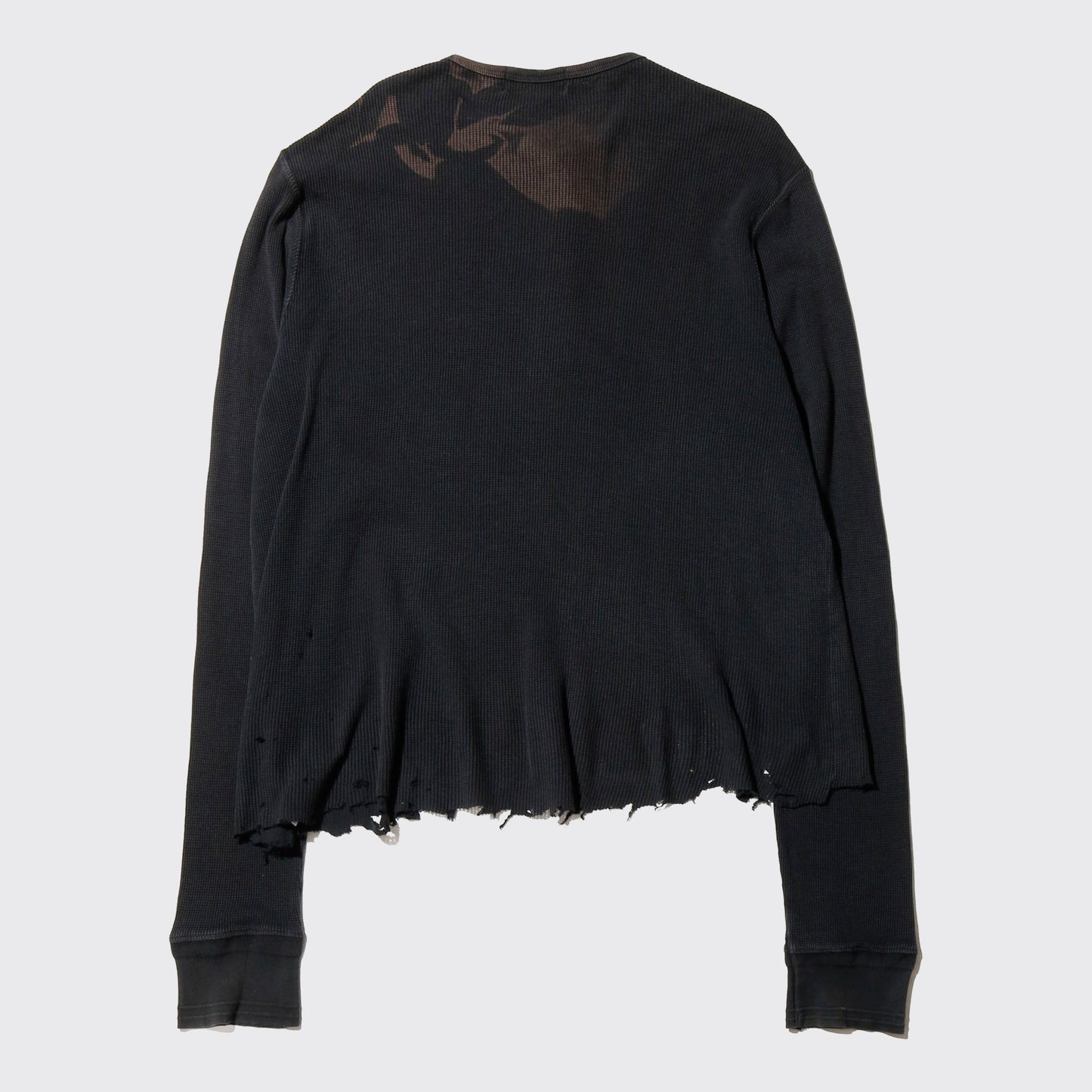 *one-off polo ralph lauren broken henry neck thermal cut sew
