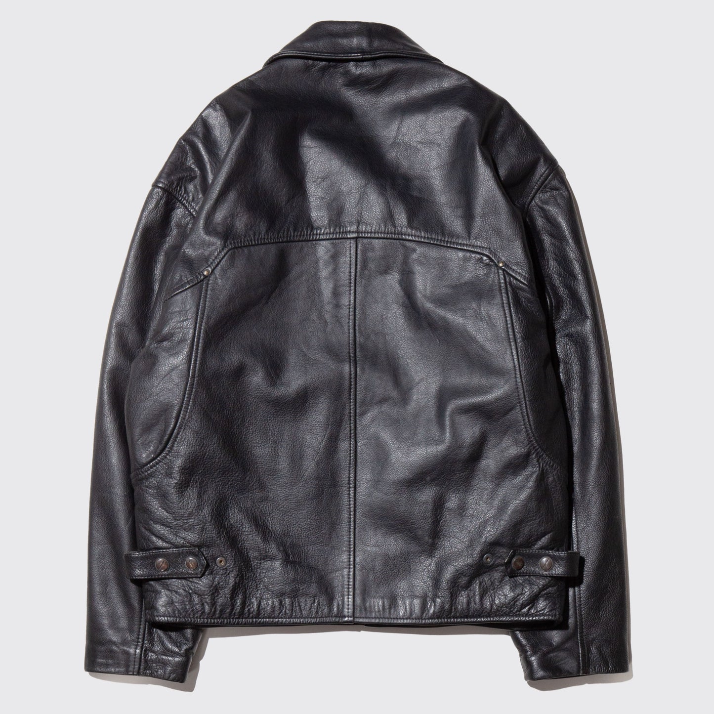 vintage euro 4p leather jacket