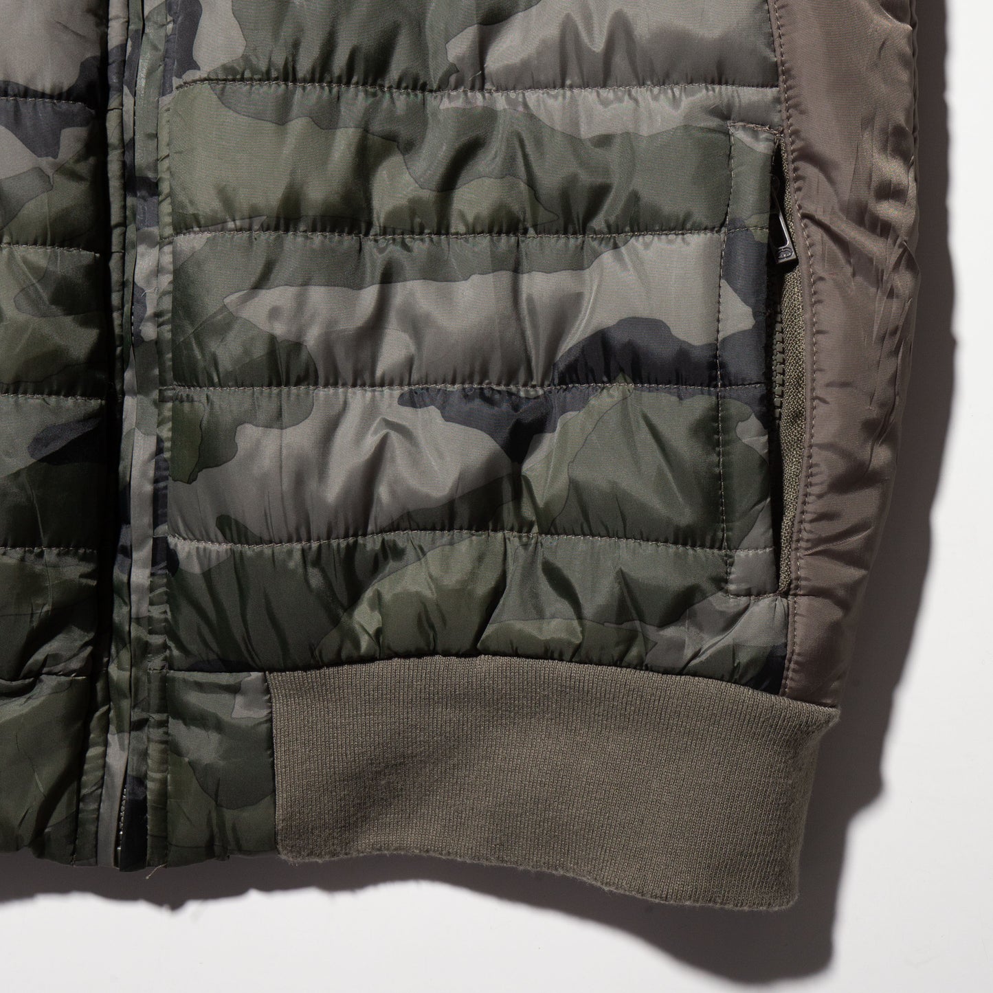 vintage echko camo hooded vest