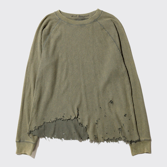 *one-off broken thermal cut sew