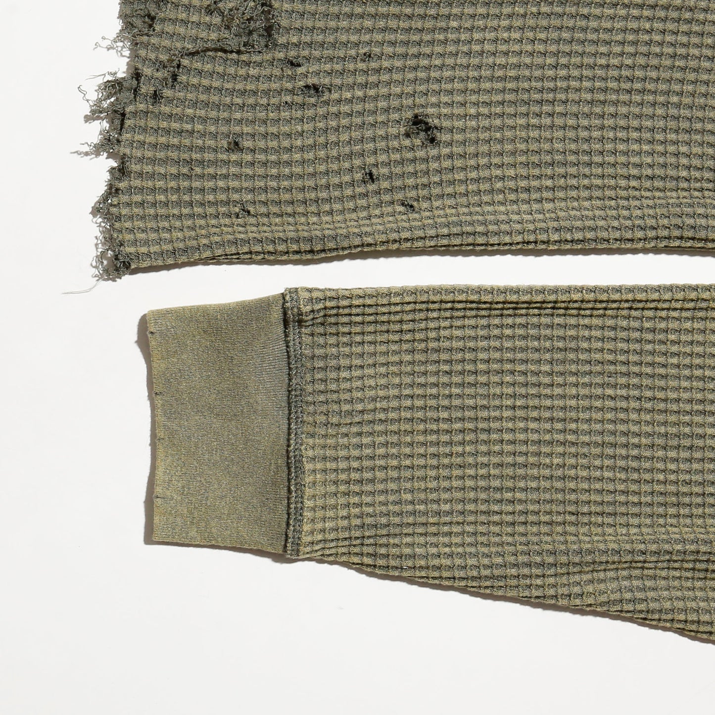 *one-off broken thermal cut sew