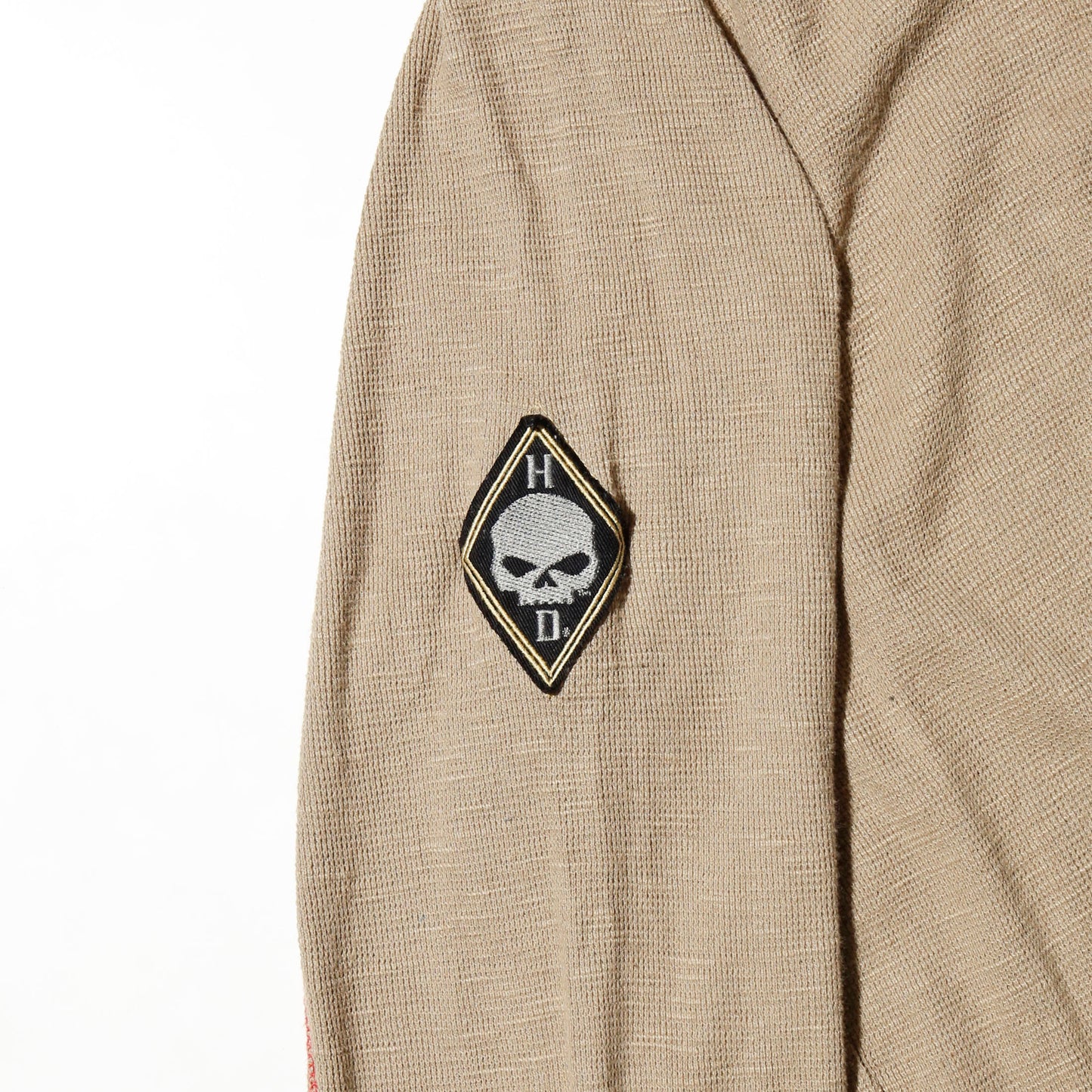 *one-off harley-davidson broken henry neck cut sew